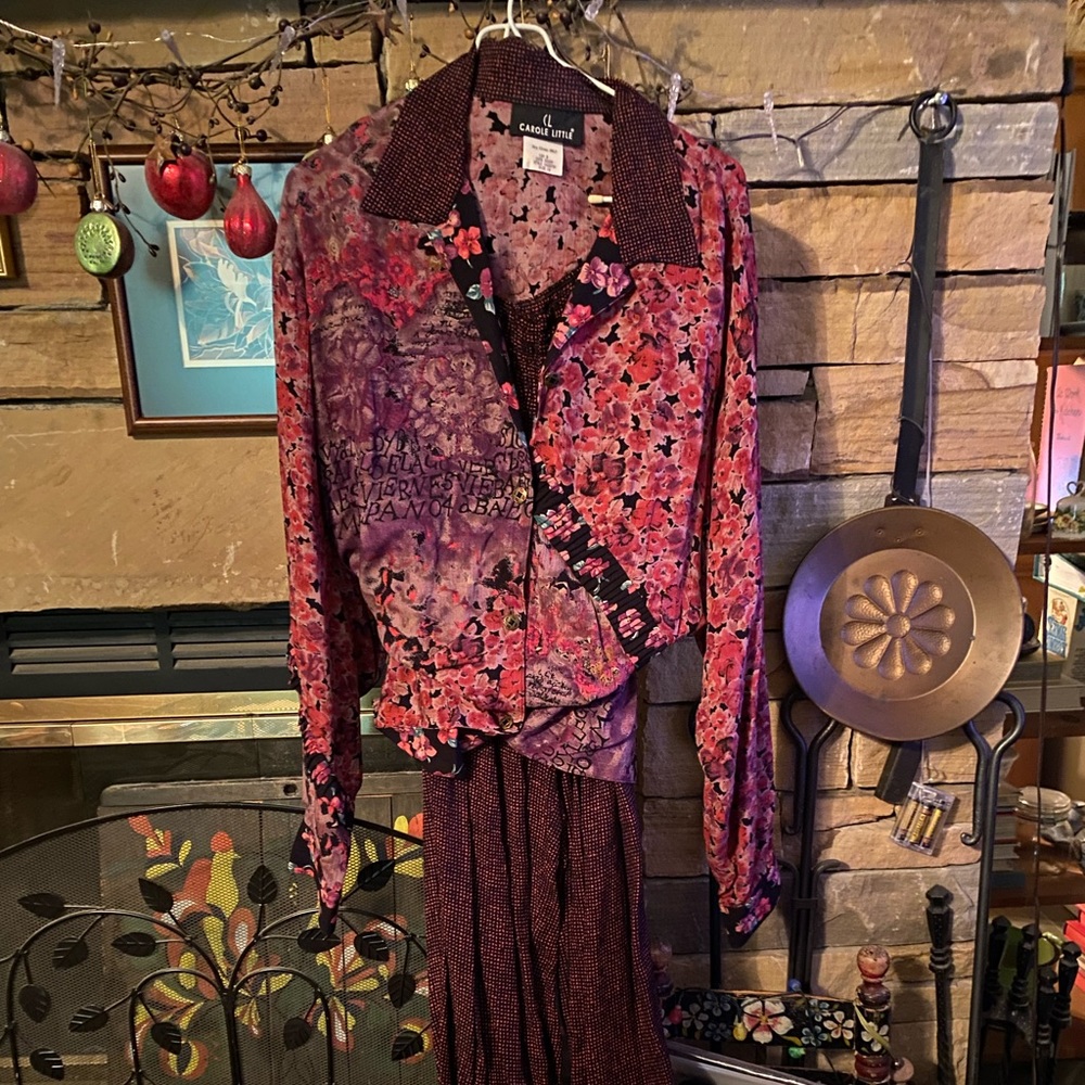 COPY - Vintage Carole Little pants set